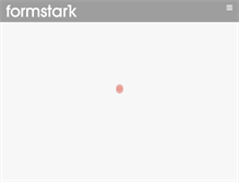 Tablet Screenshot of formstark.se